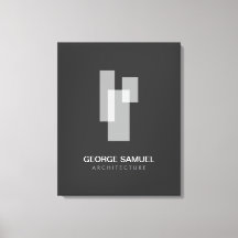 Logotipo de Arquiteto de Escritório Minimalista Mo