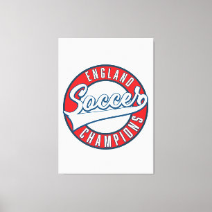 Impressão Em Tela logotipo dos campeões de futebol da Inglaterra