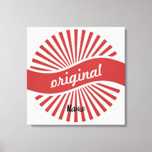 Impressão Em Tela Logotipo Original Thunder_Cove