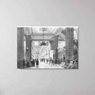 Impressão Em Tela Loja do tecido, d'Antin de de la Chaussee de 9