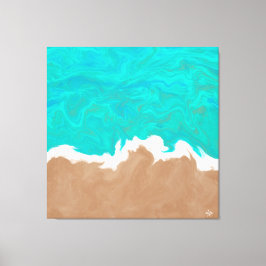 Impressão Em Tela Lojas de pintura de Abstrato paraíso por Sukis