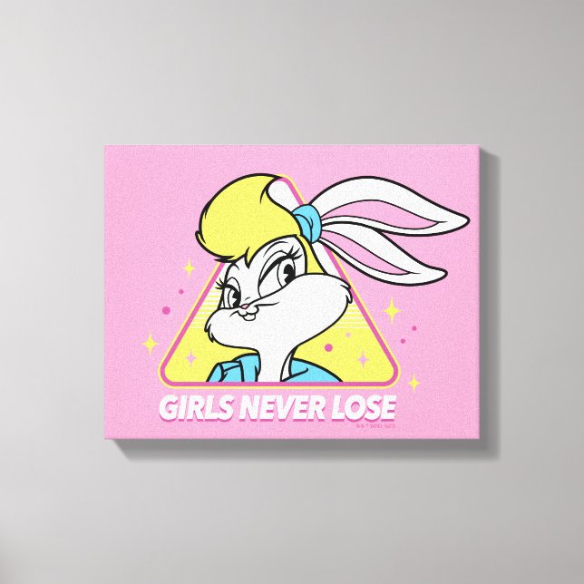 Impressão Em Tela Lola Bunny Girls Nunca Perder (Frente)