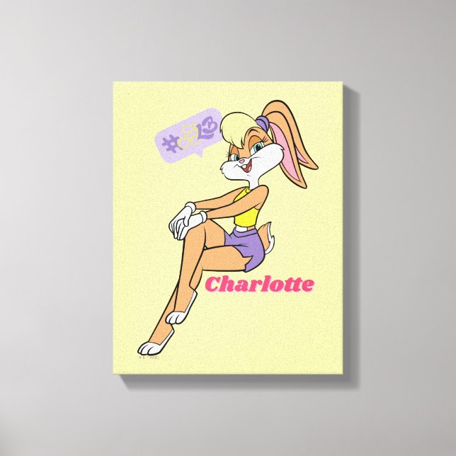 Impressão Em Tela Lola Sitting (Frente)