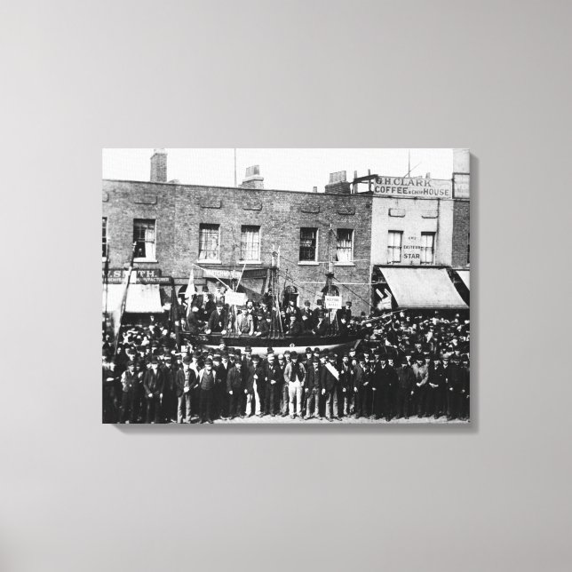 Impressão Em Tela London Dock Strike, 1889 2 (Frente)