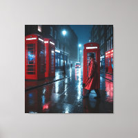 London Rain and Red Coats