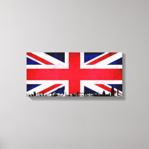 Impressão Em Tela Londres