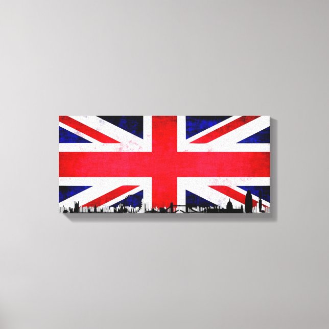 Impressão Em Tela Londres (Frente)