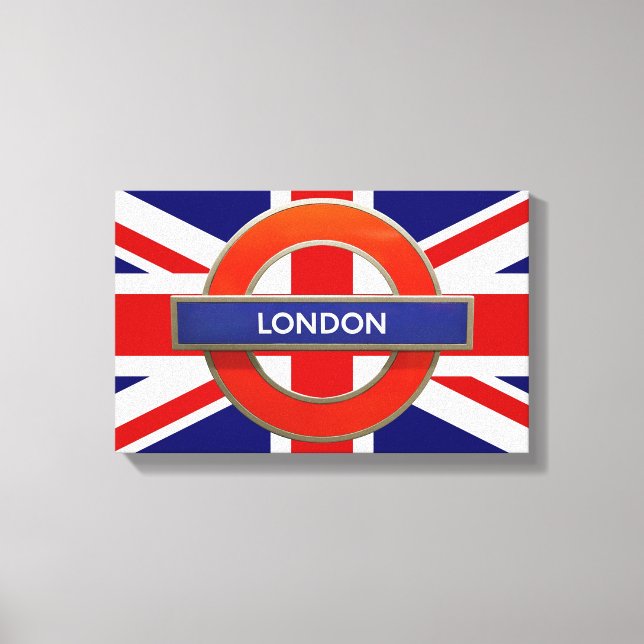 Impressão Em Tela Londres (Frente)