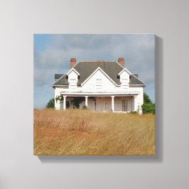 Impressão Em Tela Lone Home In The Field