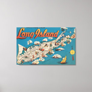 Impressão Em Tela Long Island, New York - cumprimentos de