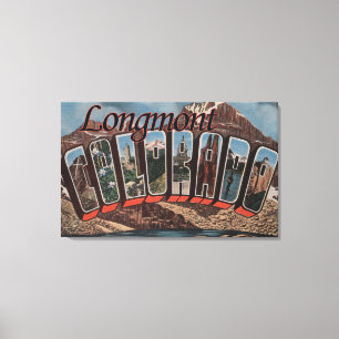 Impressão Em Tela Longmont, Colorado - grandes cenas da letra