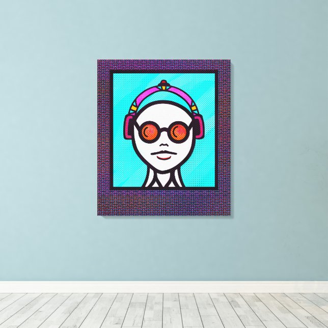 Impressão Em Tela Look See in Shades (Insitu(piso de madeira))