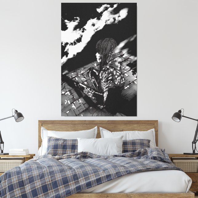 Impressão Em Tela Looking Beyond (Insitu(Quarto))