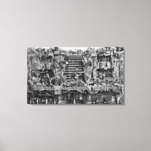 Impressão Em Tela Los Angeles, CA View of Clifton's Pacific Sea