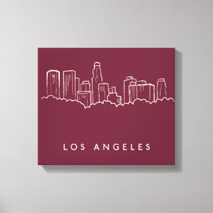 Impressão Em Tela Los Angeles Califórnia