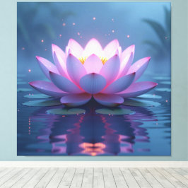 Impressão Em Tela „Lotus – Blüte der Reinheit und Erleuchtung“
