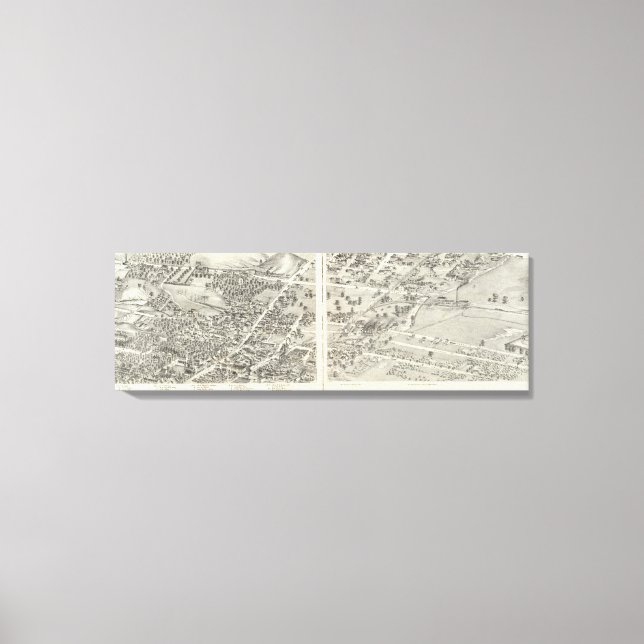 Impressão Em Tela Louis, Missouri 16 (Frente)