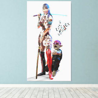 IMPRESSÃO EM TELA LOVE ME TENDER