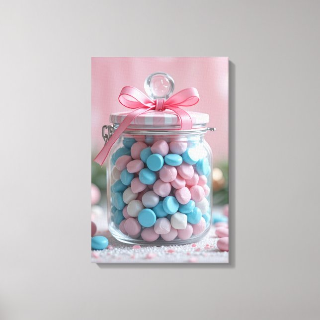 Impressão Em Tela lovely sweet candy jar (Frente)
