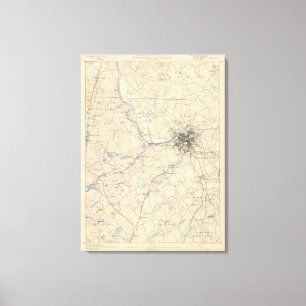 Impressão Em Tela Lowell, Massachusetts