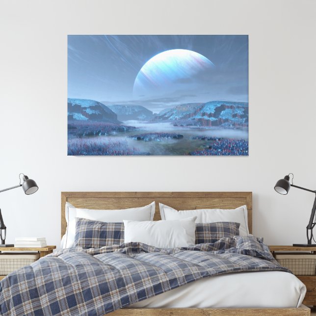 Impressão Em Tela Lua Caelum (Insitu(Quarto))