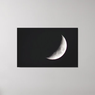 Impressão Em Tela Lua Crescente de Cerveja