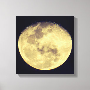 Impressão Em Tela Lua cristalino