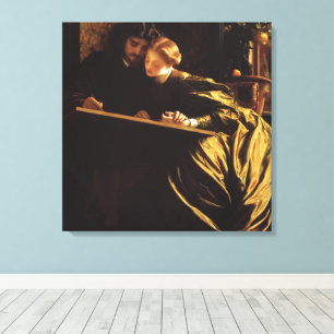 Impressão Em Tela Lua de Mel do Pintor por Lord Frederic Leighton