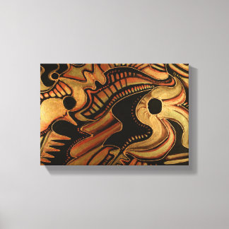 Impressão Em Tela Lua e Estrelas II