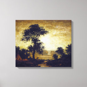 Impressão Em Tela Luar de Ralph Albert Blakelock