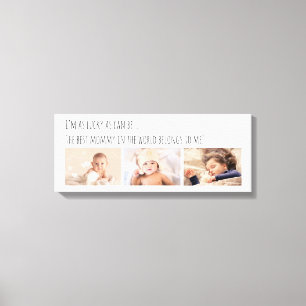 Impressão Em Tela Lucky Me Melhor Mamãe Fotos Personalizadas