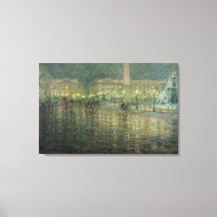 Impressão Em Tela Lugar de la Concorde, c.1909