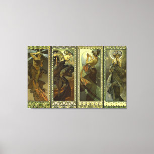 Impressão Em Tela Lune et Etoiles 1902