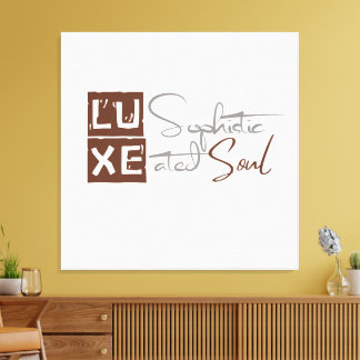 Impressão Em Tela LUXE Sophisticated Soul