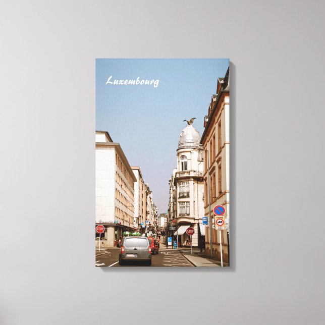 Impressão Em Tela Luxemburgo (Frente)