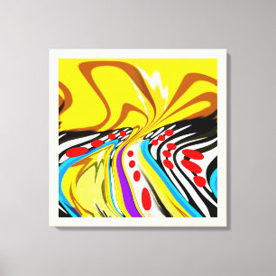 Impressão Em Tela Luz do sol do verão