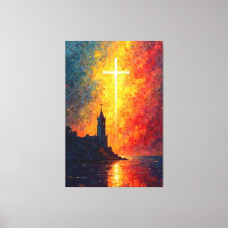 Impressão Em Tela Luz Eterna