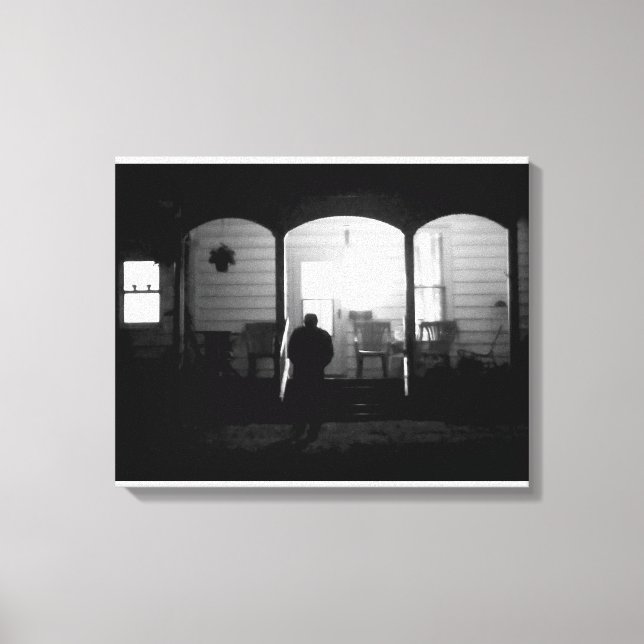 Impressão Em Tela Luz na Escuridão (Lado a Vir) (Frente)