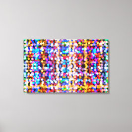 Impressão Em Tela Luzes abstrato