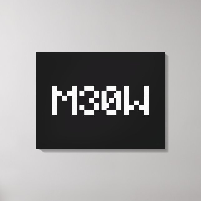 Impressão Em Tela M30W [Sons animais de Leettalk] (Frente)