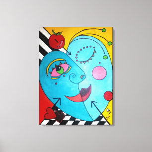 Impressão Em Tela Maçã do Meu Olho