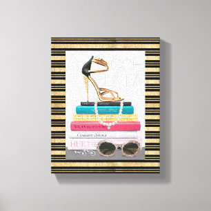 Impressão Em Tela Maçã Selvagem   Ooh La — Glamorous Stiletto