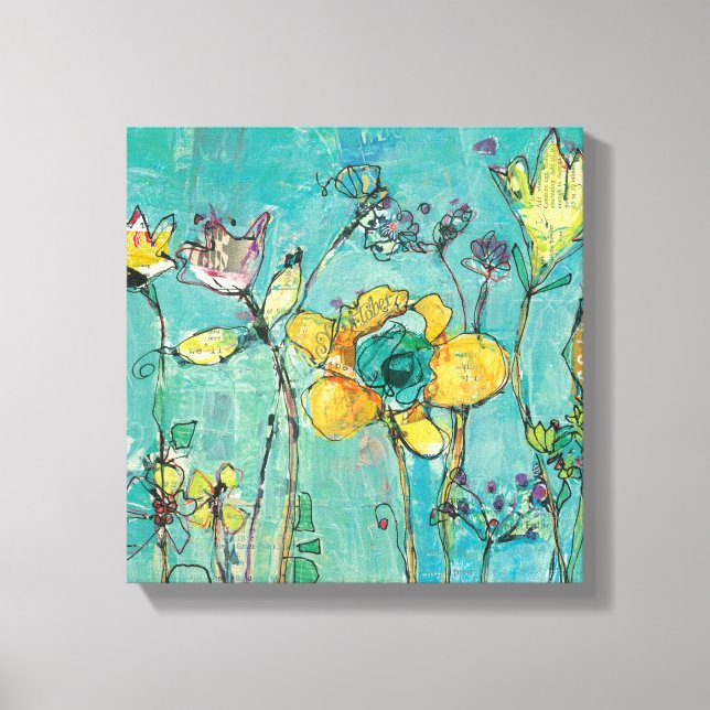 Impressão Em Tela Macaco e Mamães (Frente)