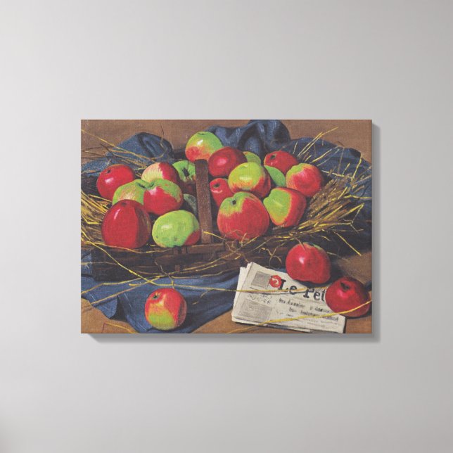 Impressão Em Tela Maçãs (por Félix Vallotton) (Frente)