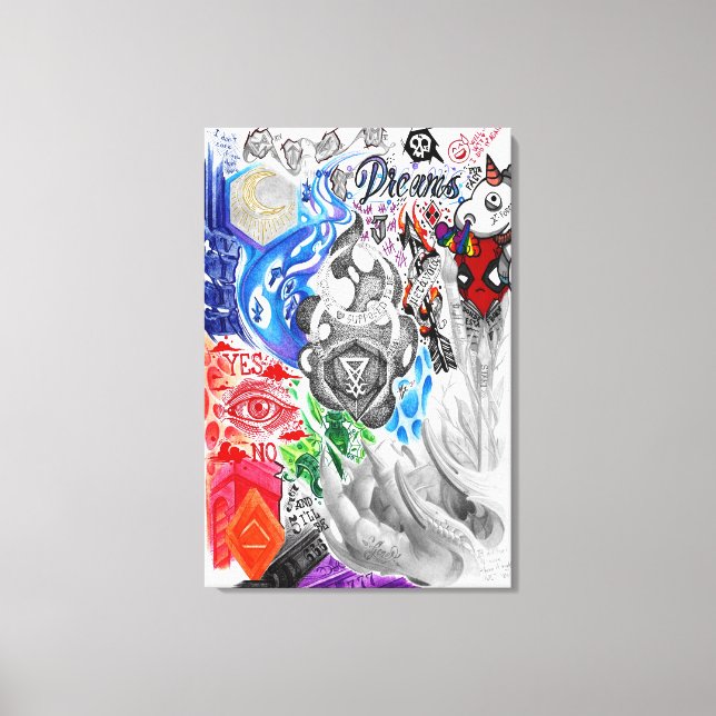 Impressão Em Tela Mad Mix Vol.2 (Frente)