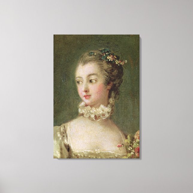Impressão Em Tela Madame de Pompadour (Frente)