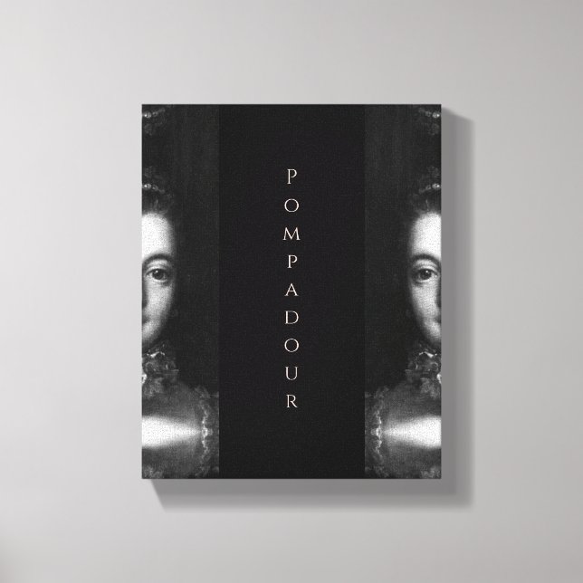 Impressão Em Tela Madame de Pompadour baroque (Frente)