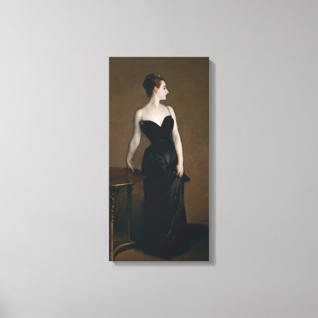 Impressão Em Tela Madame X por John Singer Sargent (Frente)