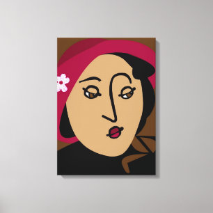 Impressão Em Tela Mademoiselle