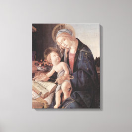 Impressão Em Tela Madona do Livro - Botticelli - c1480